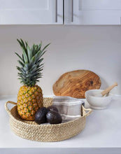 Load image into Gallery viewer, Braided Raffia Tray