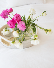 Load image into Gallery viewer, White Beaded Handle Tray