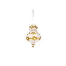 Load image into Gallery viewer, Bulb Gold Metallic Ornament