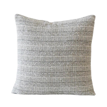 Load image into Gallery viewer, Sur Black and Cream Pillow