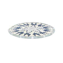 Load image into Gallery viewer, Zahabu Metallic Silver Hot Pad