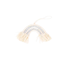 Load image into Gallery viewer, Silver Metallic Rainbow Ornament