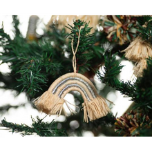 Load image into Gallery viewer, Silver Metallic Rainbow Ornament