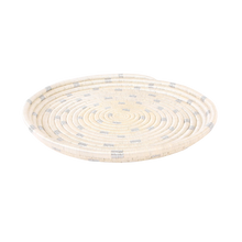 Load image into Gallery viewer, Dotted Silver Decorative Tray