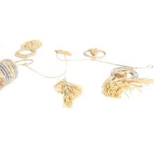 Load image into Gallery viewer, Bold Boho Silver Shapes Garland