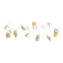 Load image into Gallery viewer, Bold Boho Silver Shapes Garland