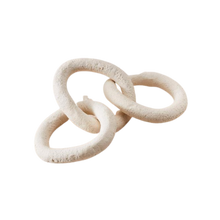 Load image into Gallery viewer, Nillie Napkin Rings Raw Blanc