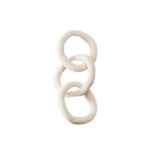 Load image into Gallery viewer, Nillie Napkin Rings Raw Blanc