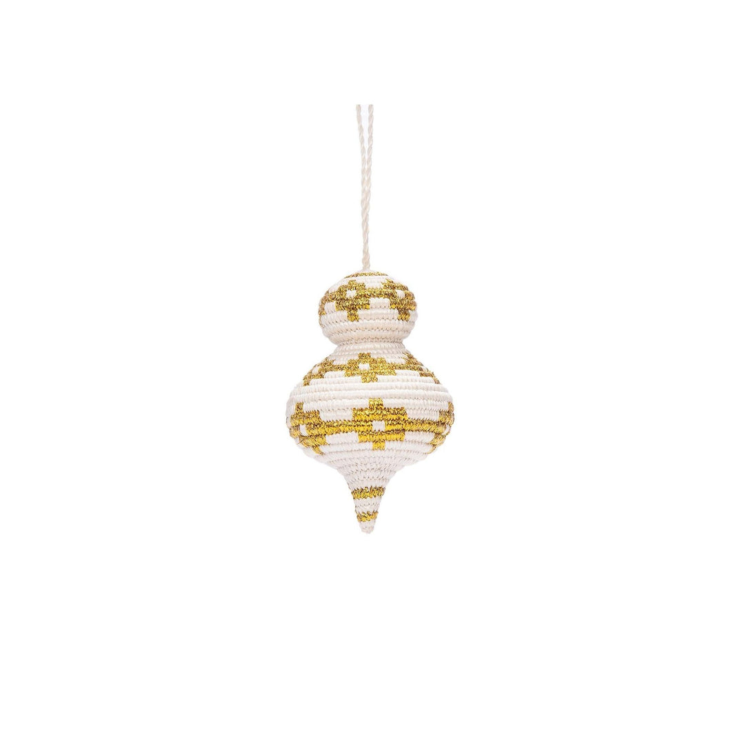Bulb Gold Metallic Ornament