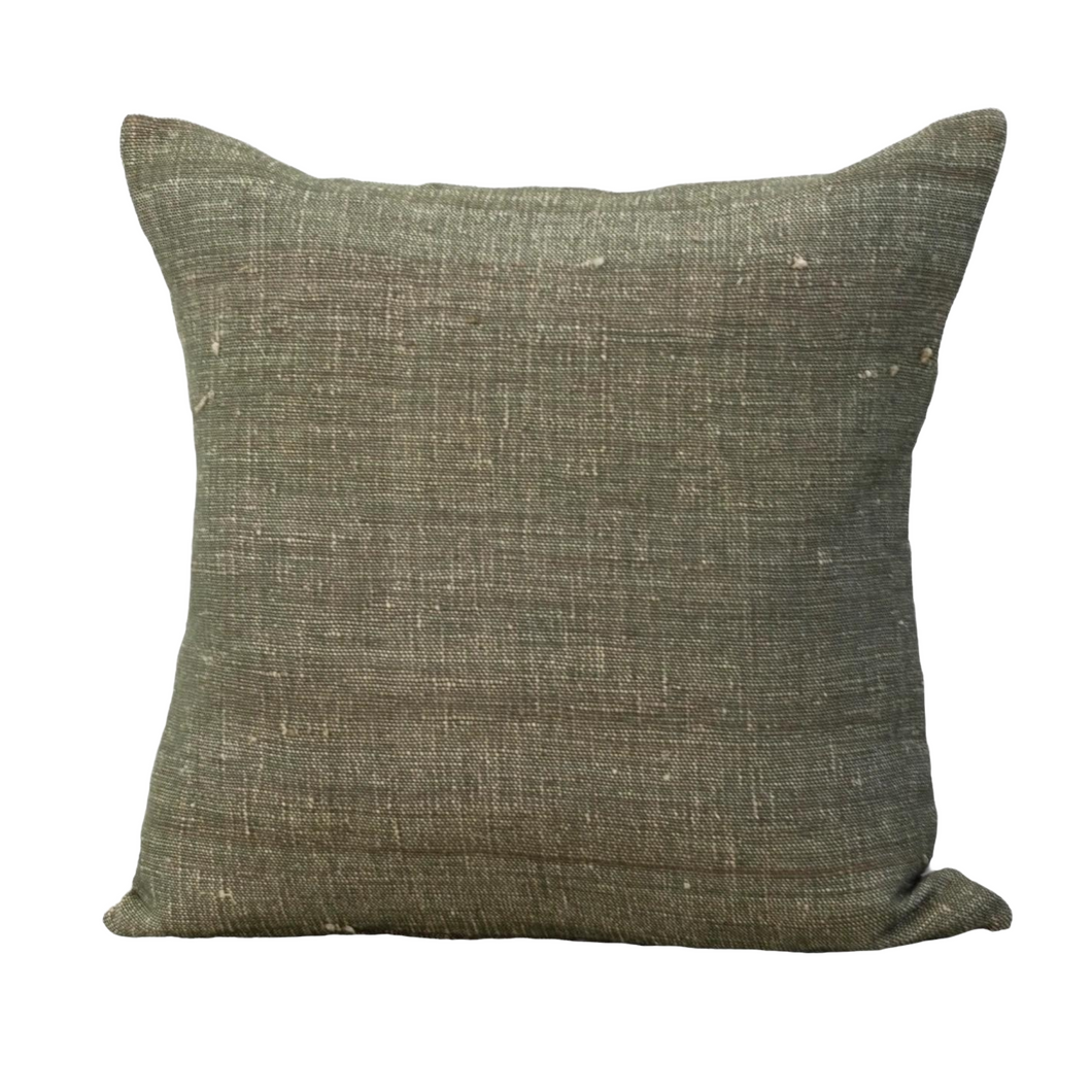 Rustic Olive Pillow