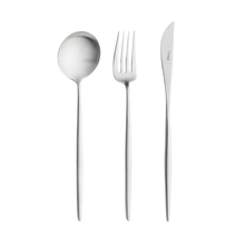 Load image into Gallery viewer, Moon Matte Serving Fork
