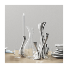 Load image into Gallery viewer, Cobra 2 Pcs Candleholder set by Georg Jensen
