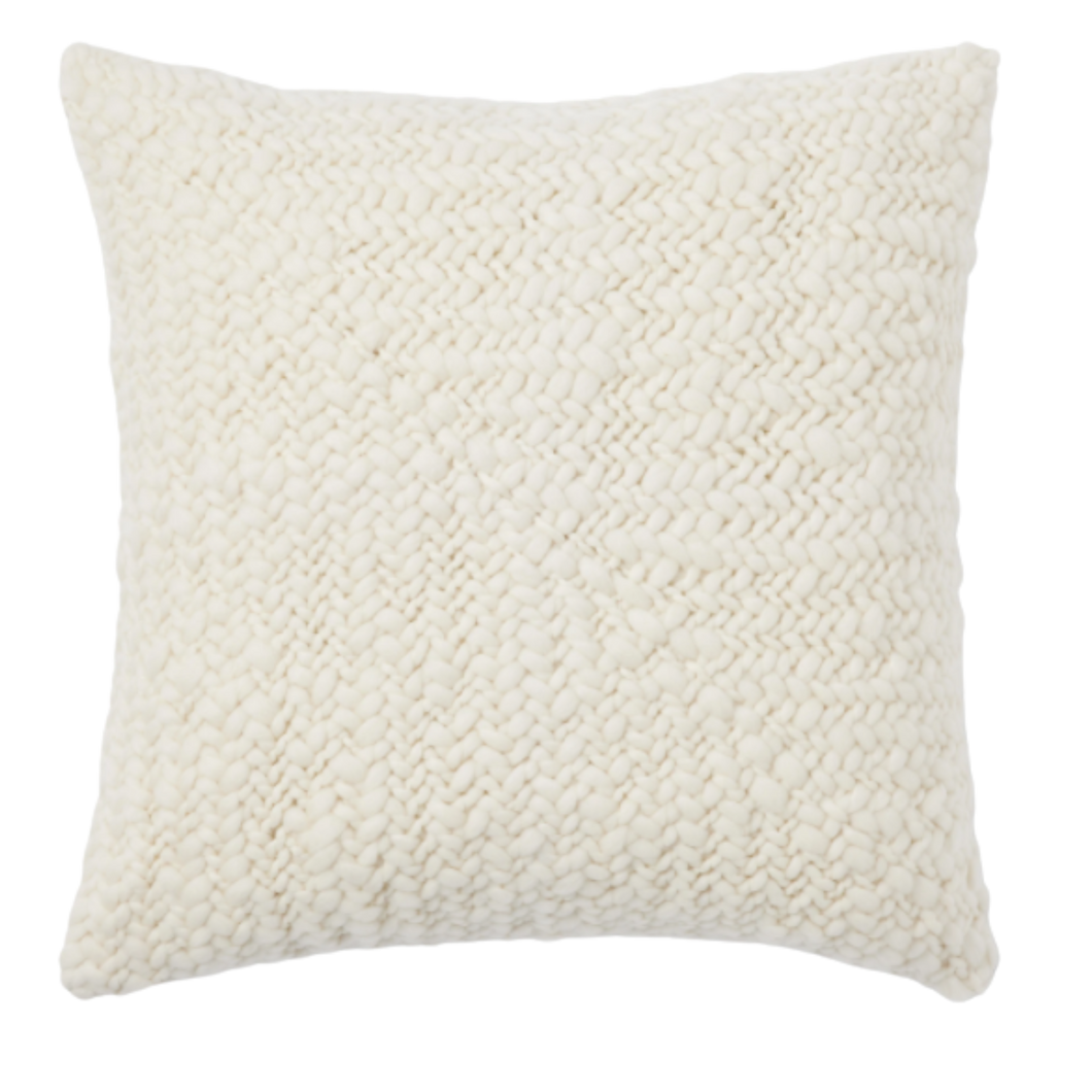 Nube Handwoven Ivory Pillow