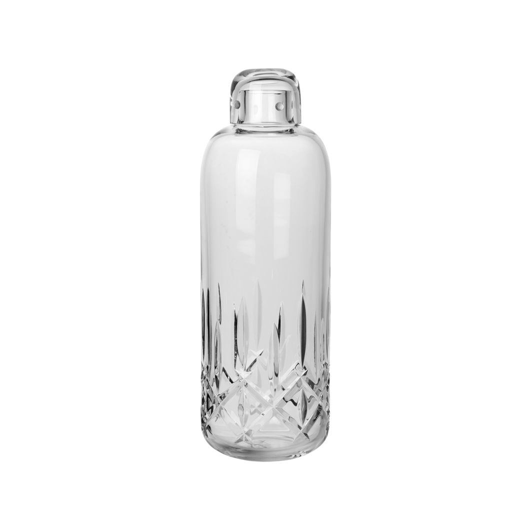 Crystal Glass Water Bottle Large